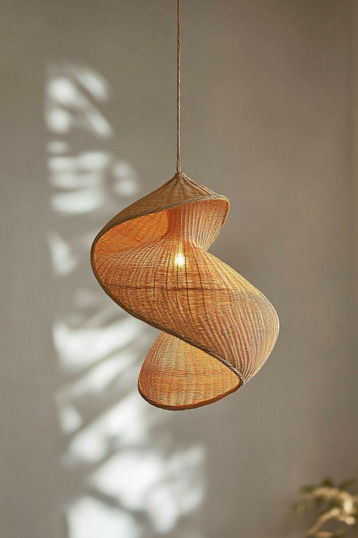 Suspension design en rotin